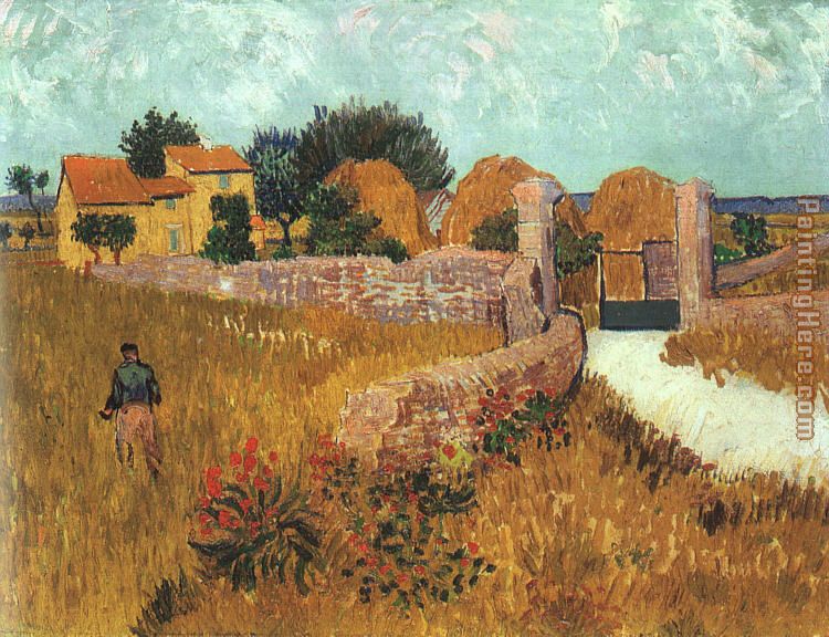 Vincent van Gogh Farmhouse in Provence